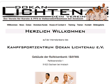 Tablet Screenshot of dokan-lichtenau.de